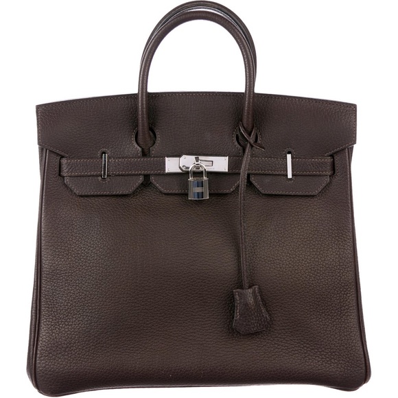 Clemence Birkin 32 in Chocolat Togo - Picture 1 of 2